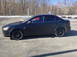 2007 Mitsubishi Lancer X, чёрный, 565000 рублей, вид 3
