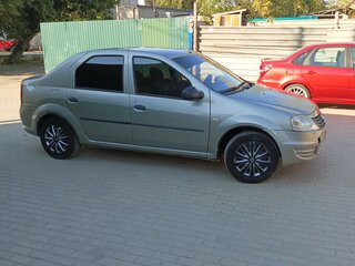 2013 Renault Logan I Рестайлинг, бежевый, 450000 рублей, вид 5