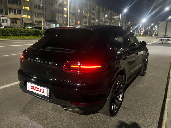 2017 Porsche Macan I, чёрный, 3700000 рублей - вид 10