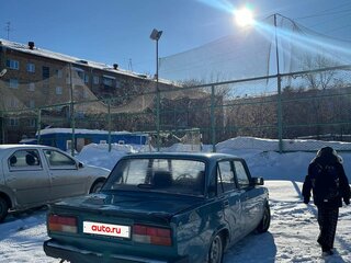 2005 Lada (ВАЗ) 2107, синий, 97000 рублей, вид 4