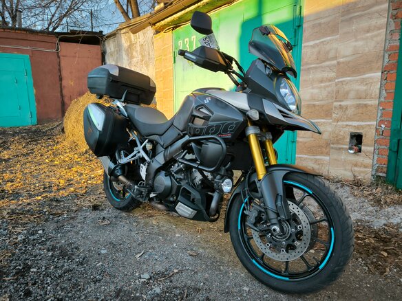 2014 Suzuki V-Strom 1000, серый, 690000 рублей - вид 18