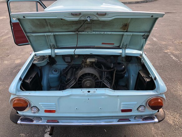 1975 ЗАЗ 968 А, голубой, 732600 рублей - вид 11