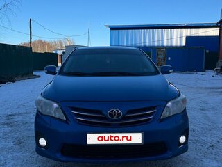 2010 Toyota Corolla X (E140, E150) Рестайлинг, синий, 1130000 рублей, вид 2