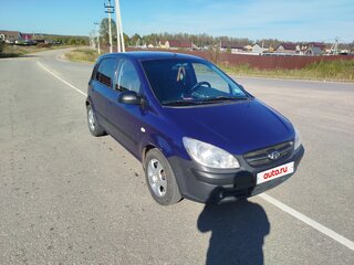 2010 Hyundai Getz I Рестайлинг, синий, 350000 рублей, вид 2