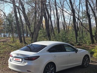 2019 Mazda 6 III (GJ) Рестайлинг 2, белый, 2400000 рублей, вид 4