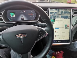 2015 Tesla Model S 70D I, чёрный, 3706393 рублей, вид 4