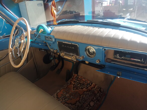 1958 ГАЗ 21 «Волга» 21Г, синий, 1650000 рублей - вид 9