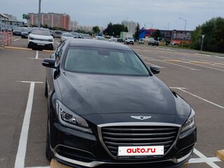 2018 Genesis G80 I, чёрный, 3050000 рублей, вид 1
