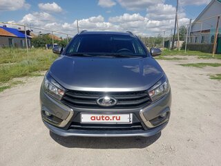 2019 Lada (ВАЗ) Vesta SW I, серый, 970000 рублей, вид 3