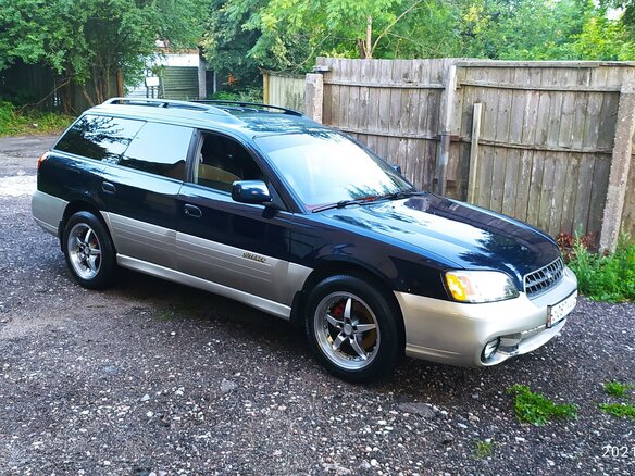 2003 Subaru Outback II, синий, 860000 рублей - вид 28
