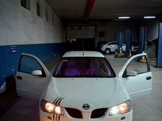 2005 Nissan Almera II (N16) Рестайлинг, белый, 320000 рублей, вид 2