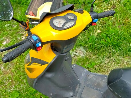 2008 GX moto GX Flash, жёлтый, 38000 рублей, вид 4