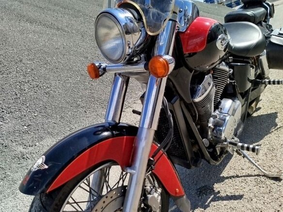 1997 Honda Shadow 400, красный, 305000 рублей - вид 5