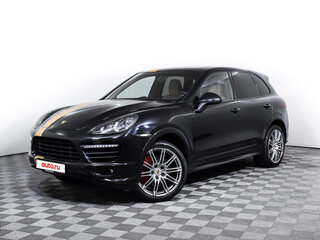 2012 Porsche Cayenne Turbo II (958), чёрный, 2427000 рублей, вид 1