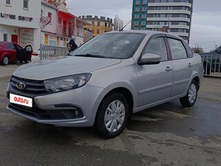 2018 Lada (ВАЗ) Granta I Рестайлинг, серебристый, 715000 рублей, вид 2
