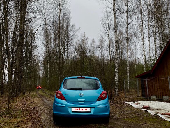 2011 Opel Corsa D Рестайлинг II, голубой, 420000 рублей - вид 5