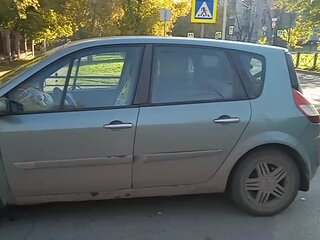 2005 Renault Scenic II, зелёный, 320000 рублей, вид 4