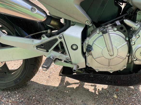 2003 Honda CB 600F Hornet, чёрный, 440000 рублей - вид 26
