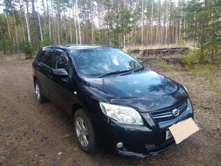 2008 Toyota Corolla Fielder X (E140, E150) Рестайлинг, чёрный, 940000 рублей, вид 3