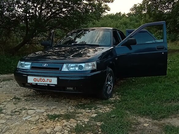 2006 Lada (ВАЗ) 2110, чёрный, 150000 рублей
