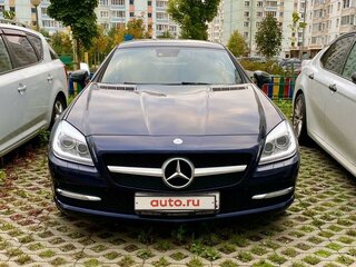 2012 Mercedes-Benz SLK-Класс 250 III (R172), синий, 3000000 рублей, вид 4