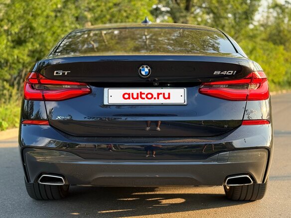 2018 BMW 6 серии Gran Turismo 640i xDrive IV (G32), синий, 4050000 рублей - вид 3