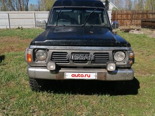 1990 Nissan Safari IV (Y60), чёрный, 900000 рублей, вид 1