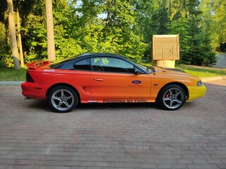 1994 Ford Mustang IV, жёлтый, 1500000 рублей, вид 3