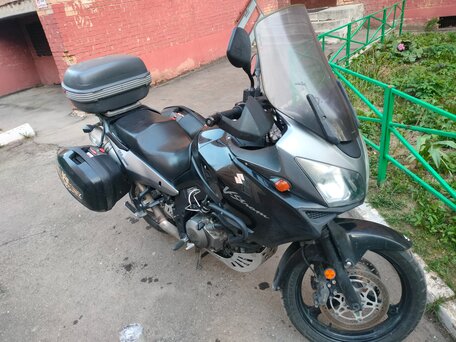 2006 Suzuki V-Strom 1000, чёрный, 410000 рублей, вид 5