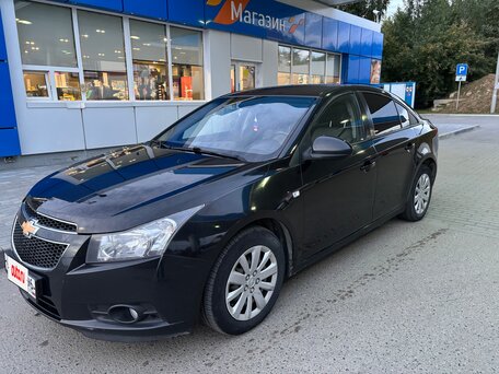 2012 Chevrolet Cruze I, чёрный, 600000 рублей, вид 2