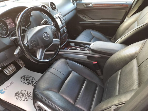 2010 Mercedes-Benz M-Класс 350 II (W164) Рестайлинг, чёрный - вид 9