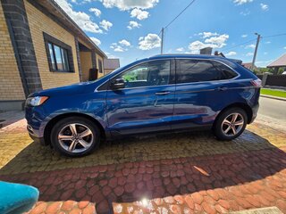 2020 Ford Edge II Рестайлинг, синий, 1700000 рублей, вид 4