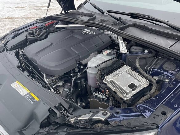 2019 Audi A5 II (F5), синий, 3500000 рублей - вид 36