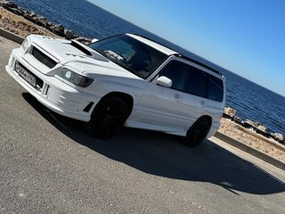1998 Subaru Forester I, белый, 600000 рублей, вид 2