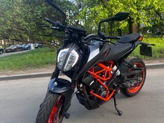 2021 KTM 390 Duke, чёрный, 480000 рублей, вид 1