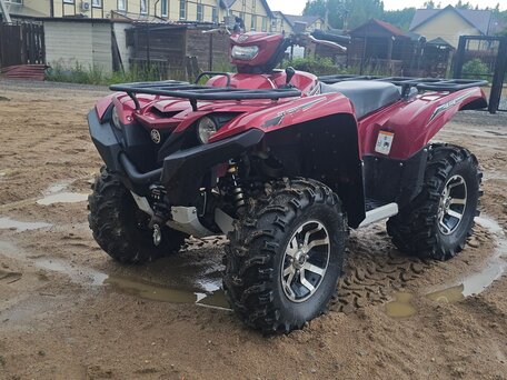 2016 Yamaha Grizzly 700, красный, 1350000 рублей, вид 2