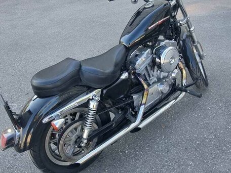 2004 Harley-Davidson Sportster 883, чёрный, 595000 рублей, вид 3
