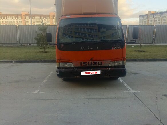 1995 Isuzu Elf (N-series), оранжевый, 1200000 рублей - вид 4