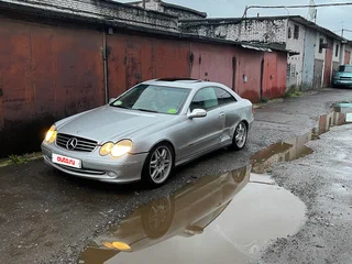 2003 Mercedes-Benz CLK-Класс 240 II (W209), серый, 320000 рублей, вид 1