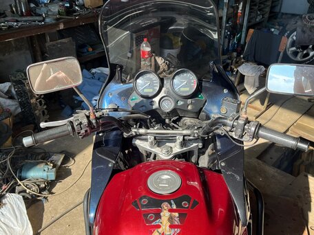 1999 Honda XL1000V Varadero, красный, 320000 рублей, вид 4