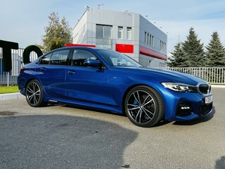 2019 BMW 3 серии 320d VII (G2x), синий, 4300000 рублей, вид 5