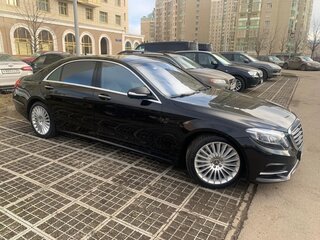 2015 Mercedes-Benz S-Класс 500 VI (W222, C217), чёрный, 2850000 рублей, вид 3