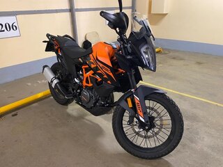 2023 KTM 390 Adventure, оранжевый, 680000 рублей, вид 3
