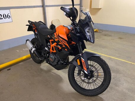 2023 KTM 390 Adventure, оранжевый, 680000 рублей, вид 3