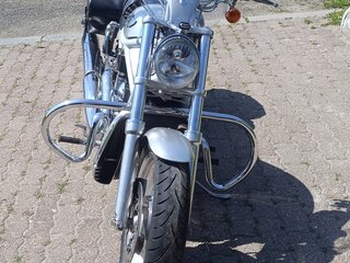 2003 Harley-Davidson V-Rod, серебристый, 950000 рублей, вид 1