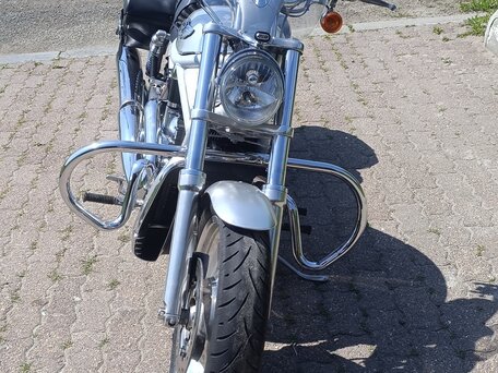 2003 Harley-Davidson V-Rod, серебристый, 950000 рублей, вид 1