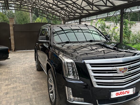 2015 Cadillac Escalade IV, чёрный, 3200000 рублей - вид 4