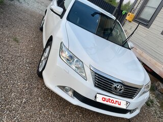 2012 Toyota Camry VII (XV50), белый, 1800000 рублей, вид 5