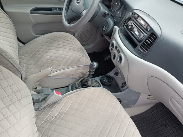 2008 Hyundai Verna II, голубой, 530000 рублей