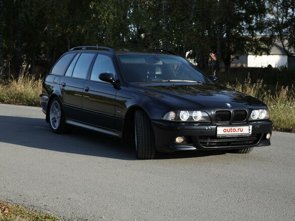 2001 BMW 5 серии 540i IV (E39) Рестайлинг, чёрный - вид 12
